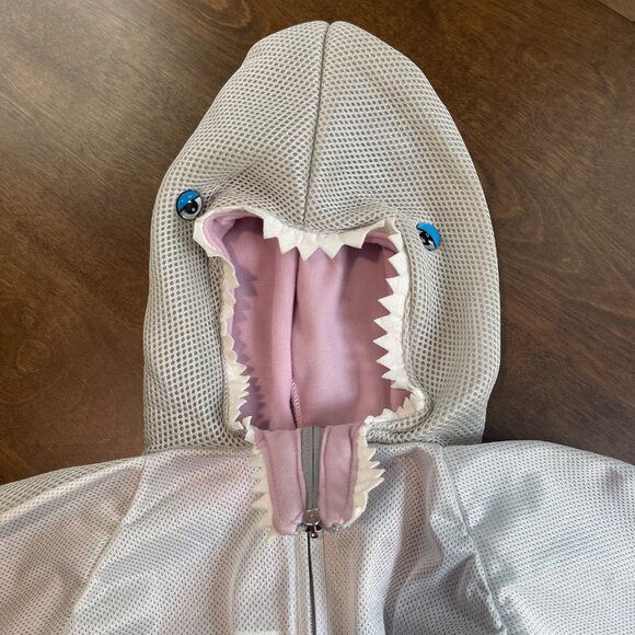 Walmart Shark Costume Unisex Toddlers Size 4-6X Halloween, Dress Up, Montessori - Picture 9 of 14
